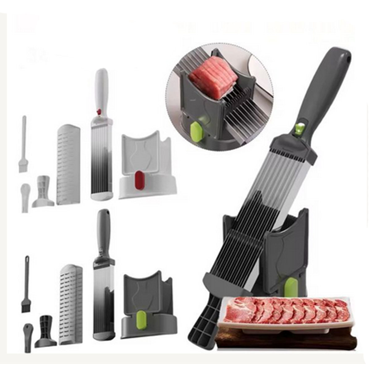 Miniatura 4 de Cortado De Carne Ajustable 2 y 4mm